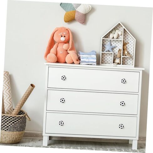 Artibetter كرة القدم مقبض مقبض للأطفال الوزراء Boy Boy Kid Dresser Knobs متينة وسهلة التثبيت in Saudi Arabia