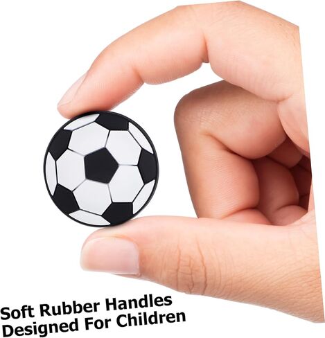 Artibetter كرة القدم مقبض مقبض للأطفال الوزراء Boy Boy Kid Dresser Knobs متينة وسهلة التثبيت in Saudi Arabia
