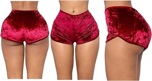 Women Sexy Lingerie Babydoll Strappy Velvet Pajama Set 2 Piece Sleepwear Camisole with Shorts Outfit in Kuwait