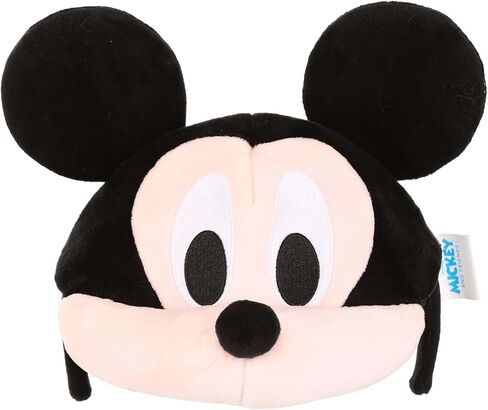Disney Mickey Mouse Face Headband - Velour Headband with Sculpted Ears and Nose, Officially Licensed in Saudi Arabia