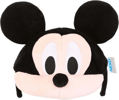 Disney Mickey Mouse Face Headband - Velour Headband with Sculpted Ears and Nose, Officially Licensed in Saudi Arabia
