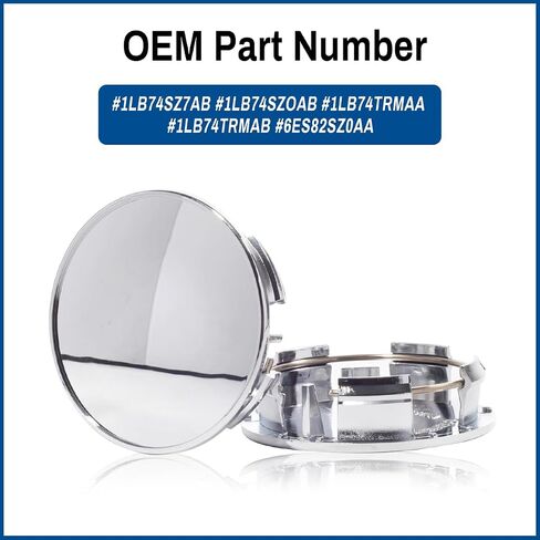 2.5 بوصة 63.5 مم غطاء مركز العجلات لعام 2011-2020 Chrysler 200 300 Town and Country Pacifica Voyager Rim Hubcap Covesive 1lb74s7ab 1lb74tmaa 1lb74szoab 1lb74trmab ، 4 pcs ، Black ، Black in Kuwait