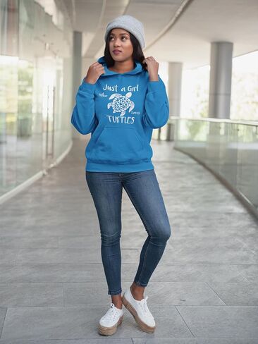 shop4ever مجرد فتاة تحب السلاحف هوديي بلوزات in Kuwait