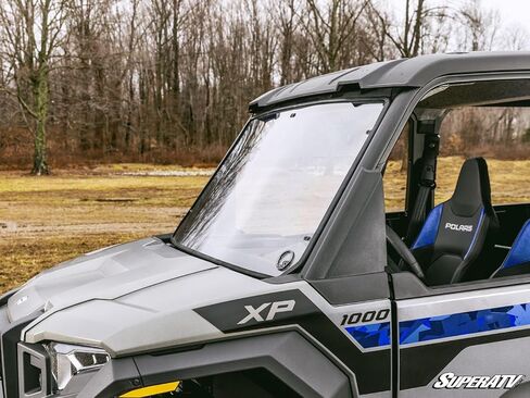 SuperATV Polaris Xpedition Full Windshield | Scratch Resistant Polycarbonate | Clear | Includes Pre-installed Bulb Seal in Saudi Arabia