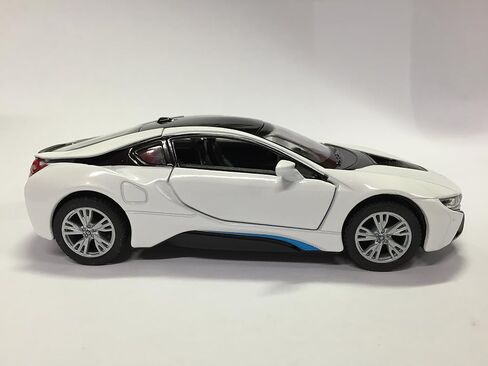KiNSMART BMW i8 Black 5" 1:36 Scale Die Cast Metal Model Toy Car w/Pullback Action in Saudi Arabia