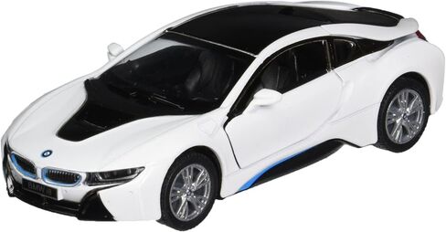 KiNSMART BMW i8 Black 5" 1:36 Scale Die Cast Metal Model Toy Car w/Pullback Action in Saudi Arabia