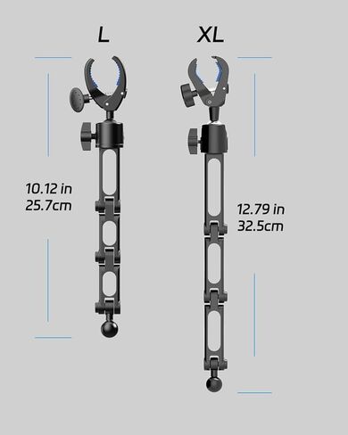 Upgrade Phone Holder for Your Car, for Magsafe Rear View Mirror Phone Holder - Aluminum Alloy Mount Multi-Angle Adjustment Rotatable and Retractable Compatible with All 4-7 Inch iPhone and Android in Kuwait