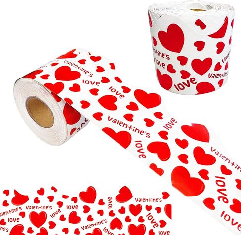 69 Feet Valentine's Day Bulletin Board Borders Valentine's Day Hearts Pattern Border Trim Border Stickers Spring Classroom Decoration Strip for Classroom Valentine's Day Chalkboard Wall Decor in Kuwait