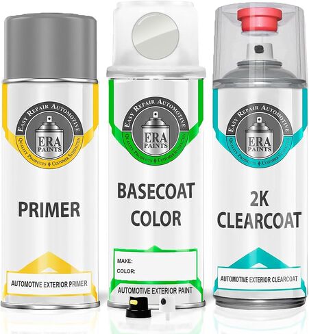 ERA Paints 300 - Alpine White 3 for BMW Exact Match Automotive Touch Up Paint Spray - 2K Premium Kit in Saudi Arabia