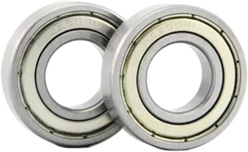 16003zz 10/20pcs محامل كرات أخدود عميق مزدوجة 16003ZZ 17 * 35 * 8 مم (10pcs) in Kuwait