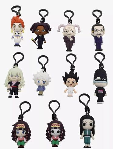 Hunter X Hunter Series 5-3d Foam Bag Bag Clip في حقيبة واحدة أعمى - سلسلة مفاتيح - Gon Killua Alluka Nanika Hisoka والمزيد ... شخصية عشوائية واحدة لكل ترتيب in Saudi Arabia