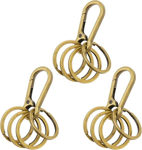 سلاسل المفاتيح المعدنية مفتاح المفتاح منظم سلسلة مفاتيح المفتاح لمفتاح المنزل in Kuwait