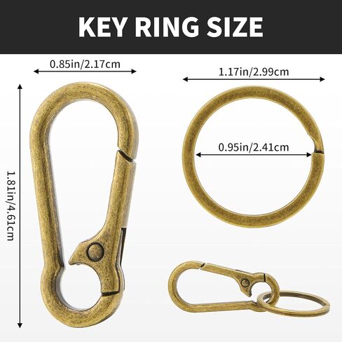 سلاسل المفاتيح المعدنية مفتاح المفتاح منظم سلسلة مفاتيح المفتاح لمفتاح المنزل in Kuwait