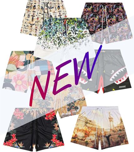 Men's Retro Basketball Shorts Graphic Gym Shorts Athletic Streetwear Quick-Dry Mesh Lightweight with Drawstring in Kuwait