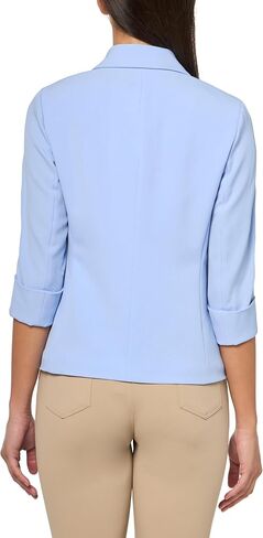 Kasper Women's Crepe 1 Bttn Notch Collar JKT W/Rolled in Saudi Arabia
