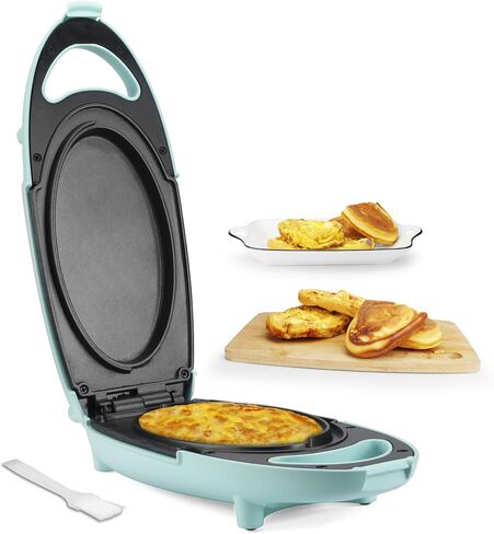 آلة Minut Maker Miny Minut Friend's Mini للمنزل ، 6 × 3 '' Mini Donut Maker Machine ، صانع الدونات للأطفال ، Maquina Para Hacer Donas ، Donut Baking Pan ، Donut Party ، Aqua in Kuwait