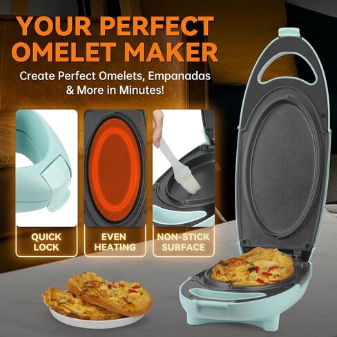 آلة Minut Maker Miny Minut Friend's Mini للمنزل ، 6 × 3 '' Mini Donut Maker Machine ، صانع الدونات للأطفال ، Maquina Para Hacer Donas ، Donut Baking Pan ، Donut Party ، Aqua in Kuwait