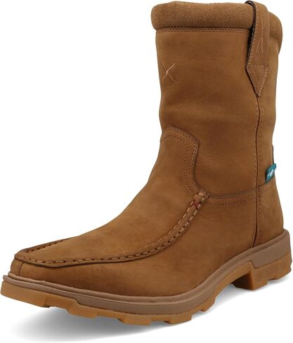 Twisted X Men's 9" UltraLite X Work Boot, Moc Toe with UltraLite X in Saudi Arabia