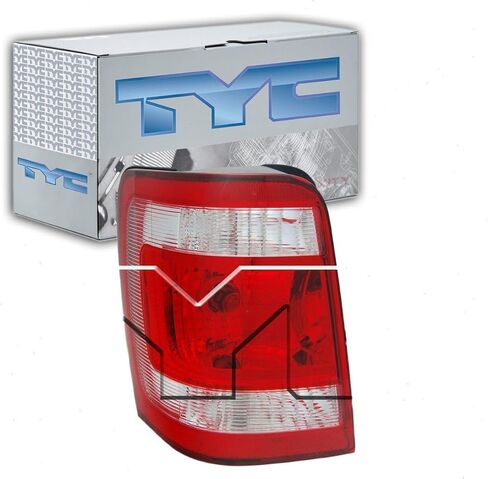 TYC Left Tail Light Lens compatible with Ford Escape 2008-2012 in Saudi Arabia