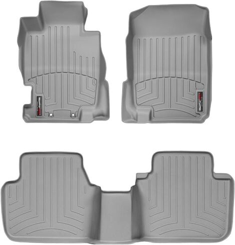 Weathertech مخصص FIRELLOLERS لـ ACURA TL-الصف الأول والثاني (44150-1-2) ، أسود in Kuwait