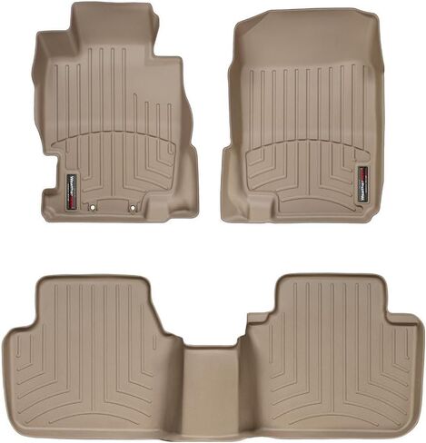 Weathertech مخصص FIRELLOLERS لـ ACURA TL-الصف الأول والثاني (44150-1-2) ، أسود in Kuwait