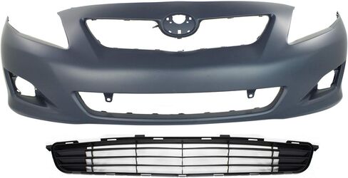 Garage-Pro Front Bumper Cover Kit Compatible With 2009-2010 Toyota Corolla Primed in Saudi Arabia