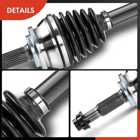 A-Premium CV Axle Axaft Assembly متوافقة مع Toyota Corolla 2020 ، Prius 2016-2020 ، Prius AWD-E 2019-2020 ، Prius Prime 2017-2020 ، L4 1.8L ، جانب الراكب الأيمن الأمامي ، استبدل# 434104704040 in Saudi Arabia
