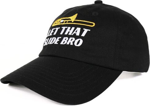 InnoBeta Trombone Gifts Cap for Men, Women, Funny Adjustable Embroidered Hat Baseball Cap Grey in Saudi Arabia