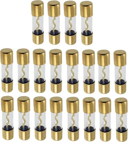 ABORMUTE USA AGU100-20 AGU GOLD GOLD GLASS الصمامات 100 أمبير 12 فولت وصول ستيريو السيارة in Kuwait