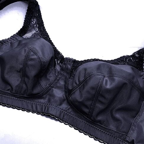 TELIMUSSTO Women's Full Figure Minimizer Bras Wirefree Plus Size Comfort Non Padded Bra in Kuwait