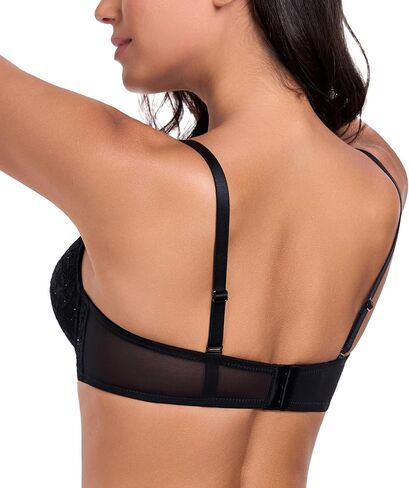 Women's See Through Lace Bra Sexy Underwire Full Coverage Plus Size Unlined Everyday Bras in Saudi Arabia