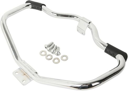 TCMT Engine Guard Crash Bar Fits For Harley Sportster XL883 XL1200 2004-2022 Forty Eight 2010-2020 Seventy Two 2012-2016 SuperLow 2014-2017 XR1200 2009-2012 Roadster 2016-2020 Gloss Black in Saudi Arabia