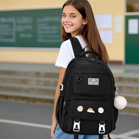 حقيبة الظهر Momuvo School Propack للفتيات ، حقيبة الكتب 3pcs مع مجموعة حقيبة School Case Case Case للأطفال in Kuwait