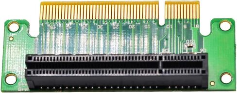 بطاقة Riser PCI-E 8x ، ذكور إلى محول 90 درجة ، 3 عبوات ، للخادم والتعدين in Kuwait
