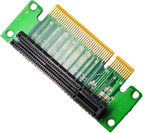 بطاقة Riser PCI-E 8x ، ذكور إلى محول 90 درجة ، 3 عبوات ، للخادم والتعدين in Kuwait