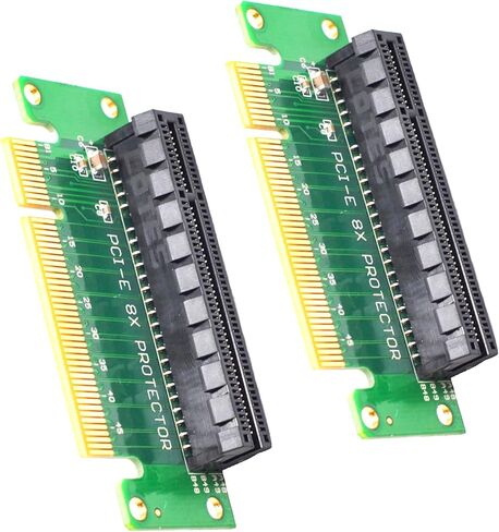 بطاقة Riser PCI-E 8x ، ذكور إلى محول 90 درجة ، 3 عبوات ، للخادم والتعدين in Kuwait