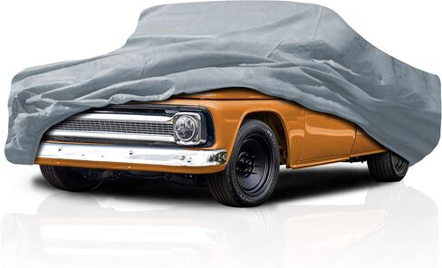 5 Layer Semi Custom Fit Truck Car Cover for Chevrolet C10 Pickup 1964 2-Door Standard Cab Long Bed, All Weather Protection Breathable Dust Scratch, Dust, Snow Shield in Saudi Arabia