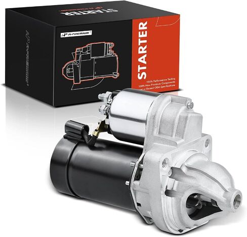 A-Premium Starter Motor متوافق مع BMW Z4 E85 E86 Series 2006-2008 ، Z3 E36 Series 2002 ، M3 E46 Series 2001-2006 ، L6 3.2L ، 12V 1.3KW 9 TEATHWEN in Saudi Arabia
