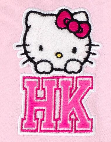 Hello Kitty Girls French Terry Varsity Bomber Jacket Little Kid to Big Kid Sizes (5-14-16) in Saudi Arabia