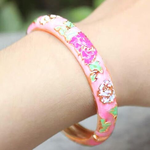 سوار Roe Dolph Cloisonne للنساء Cloisonne Jewelry أساور مكتنزة ملونة للنساء العصرية 2025 in Kuwait