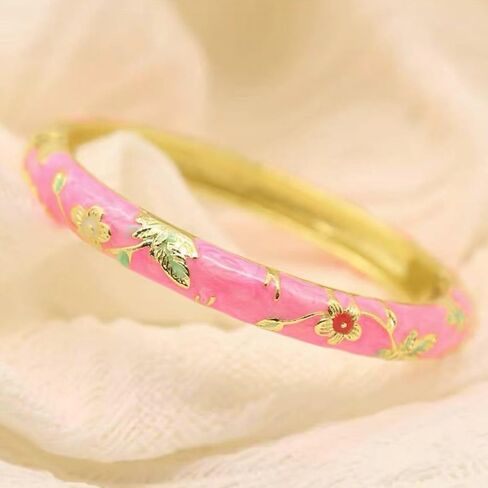 سوار Roe Dolph Cloisonne للنساء Cloisonne Jewelry أساور مكتنزة ملونة للنساء العصرية 2025 in Kuwait