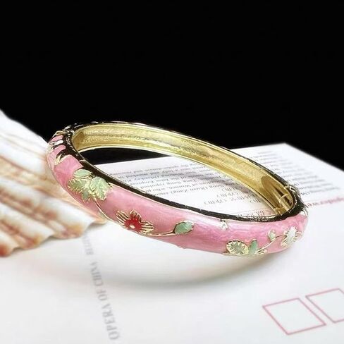 سوار Roe Dolph Cloisonne للنساء Cloisonne Jewelry أساور مكتنزة ملونة للنساء العصرية 2025 in Kuwait