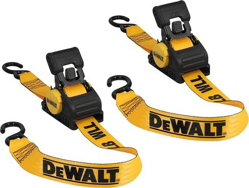 DEWALT DXBC9002 Black / Yellow 2 "x 10 'Auto Retractable Ratchet - 1،100 LB LOAD SAFE WORTH / 3،300 LB BROKE in Saudi Arabia