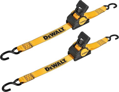 DEWALT DXBC9002 Black / Yellow 2 "x 10 'Auto Retractable Ratchet - 1،100 LB LOAD SAFE WORTH / 3،300 LB BROKE in Saudi Arabia