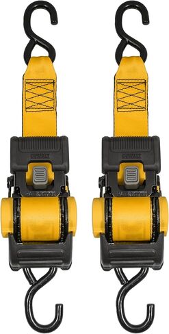 DEWALT DXBC9002 Black / Yellow 2 "x 10 'Auto Retractable Ratchet - 1،100 LB LOAD SAFE WORTH / 3،300 LB BROKE in Saudi Arabia