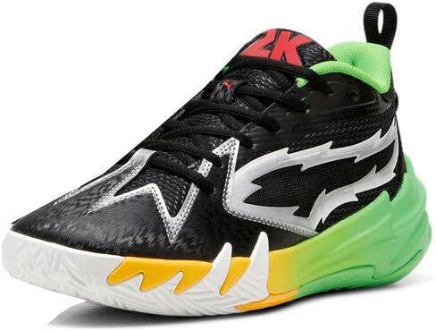 Puma Kids Boys Scoot Zeros 2K Basketball Sneakers Shoes - Black in Saudi Arabia
