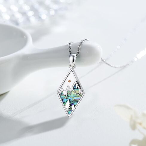 Mustard Seed/Sunset Necklace for Women 925 Sterling Silver Religious Faith Jewelry Gifts for Christian in Saudi Arabia