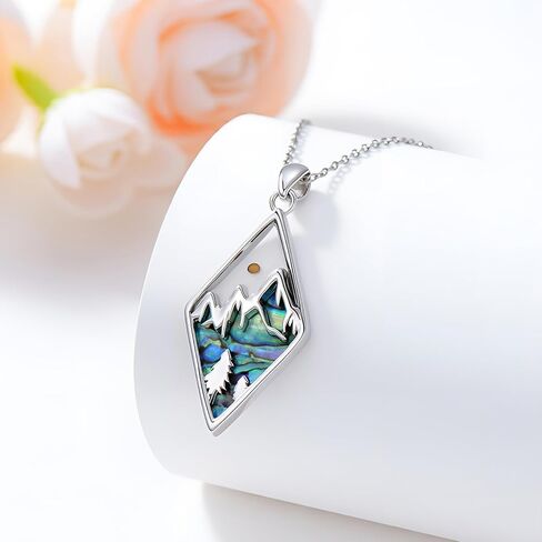 Mustard Seed/Sunset Necklace for Women 925 Sterling Silver Religious Faith Jewelry Gifts for Christian in Saudi Arabia