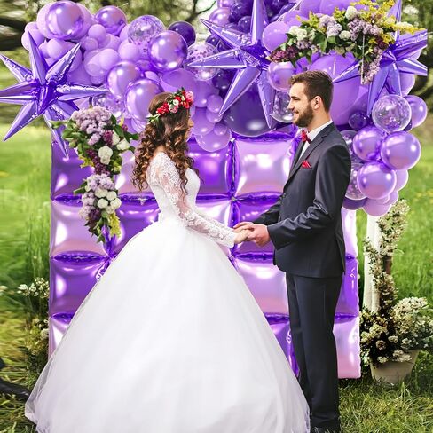 25pcs Black and Red Foil Square Balloon Backdrop Wall with 146pcs Black Red White Balloons Arch, Double Sided Balloon Tunnel with 3 Star Balloons for Racing Car Birthday New Year Party Decor in Kuwait