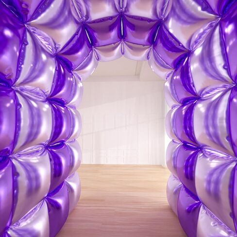 25pcs Black and Red Foil Square Balloon Backdrop Wall with 146pcs Black Red White Balloons Arch, Double Sided Balloon Tunnel with 3 Star Balloons for Racing Car Birthday New Year Party Decor in Kuwait